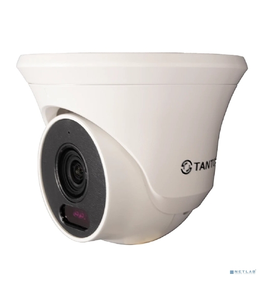 Видеокамера IP Tantos TSi-Beco25FP антивандальная с ИК подсветкой, двухмегапиксельная 1920х1080х30к/с 1/2.9” F23 CMOS сенсор c прогрессивным ск