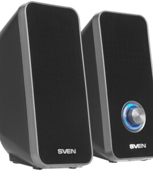 Акустическая система 2.0 SVEN 325, черный, USB, мощность 2x3 Вт(RMS) SVEN 325, черный, USB, акустическая система 2.0, мощность 2x3 Вт(RMS)