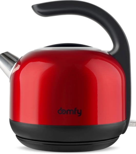 Чайник электрический Domfy DSB-EK304 1.7л. 2200Вт черный (корпус: стекло)