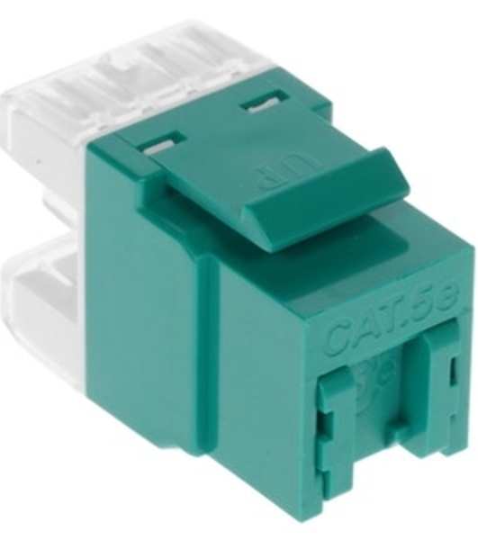 Модуль Keystone Tooless, RJ-45, кат.5E, UTP, 180 градусов, белый