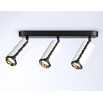 Светильник Ambrella light TN51603/3 WH/BK белый/черный GU10/3 380*60*195, фото3