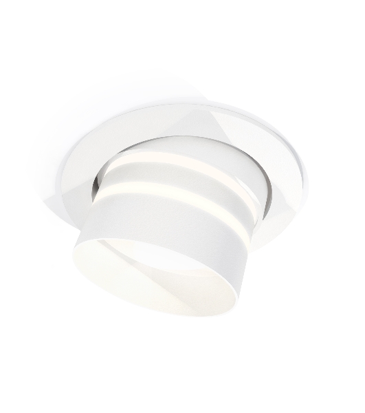 Комплект встраиваемого поворотного светильника Ambrella light XC7651082 SWH/FR белый песок/белый матовый MR16 GU5.3 (C7651, N7141)