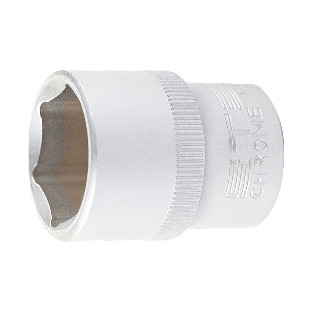 Головка торцевая Stels 18 мм, 6-гранная, CrV, под квадрат 1/2'