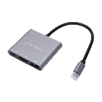 Док-станция Gembird UHB-D2, USB Type-C, USB Type-C PD100W, HDMI, USB Type-C, фото6