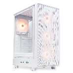 Компьютерный корпус HSPD M510, Mesh Mid Tower, белый, TG, 0.5 SPCC, 4x120мм ARGb ATX, mATX, mITX 180/280/160мм 1x2.5', 1x3.5', 7xPCI 2xUSB-A 3.0 517x277x418мм, фото22