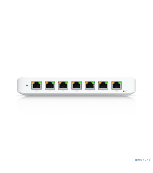 Коммутатор Ubiquiti UniFi Switch Ultra 60W PoE-коммутатор, 8х 1G RJ45, раздача 52 Вт