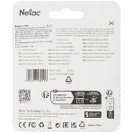 Флешка USB Netac U505 (NT03U505N-064G-20BK), 64Gb, USB 2.0, R/W 70/30, черный/серебристый, фото15