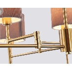 Люстра Ambrella light LH72383/8 BS/GR латунь/серый E14*8 max 40W D810*705, фото5
