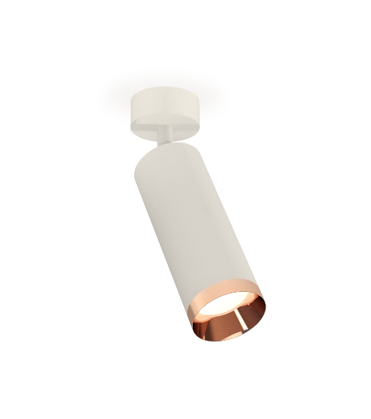 Светильник Ambrella Light XM6342006 SWH/PPG белый песок/золото розовое полированное MR16 GU5.3 (A2202, C6342, N6135)