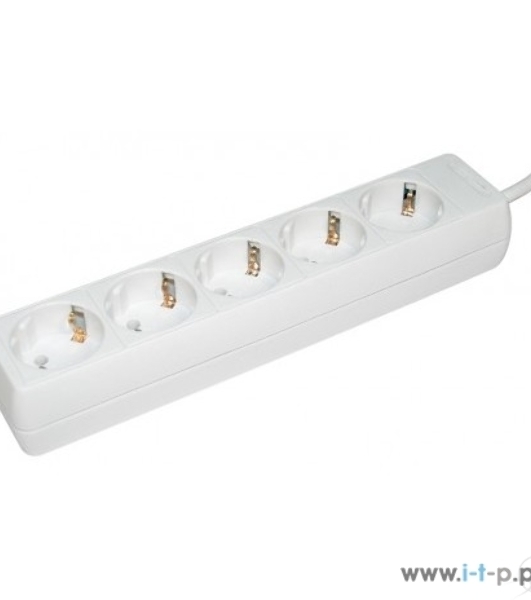 Удлинитель 5х5 м с заземл. 16А IP20 У05 2P+PE IEK WYP10-16-05-05-Z-N