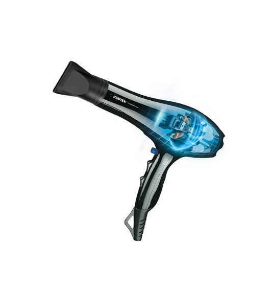 Фен Centek CT-2227 Professional черный, 2200 Вт