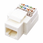 Модуль Rexant Keystone Jack RJ-45(8P8C), UTP неэкранированный, cat.5e, тип 180 градусов, белый, фото2