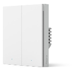 Выключатель умный двухклавишный Aqara Smart Wall Switch H1 (WS-EUK02), фото 1