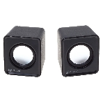 Акустическая система Oklick OK-331 2.0 черный 6Вт, фото 1