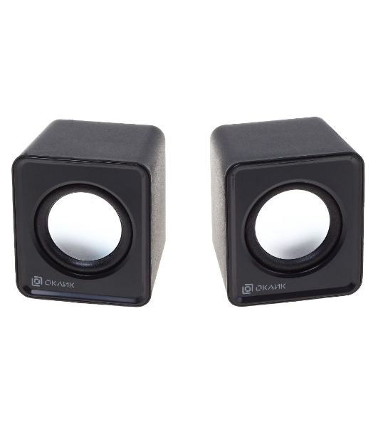 Акустическая система Oklick OK-331 2.0 черный 6Вт