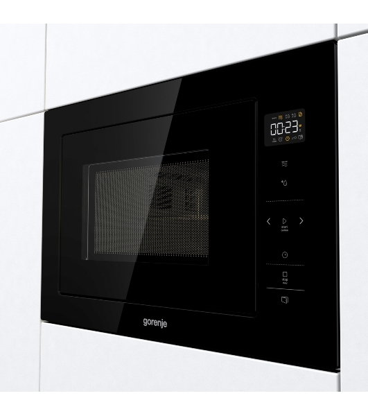 Встраиваемая микроволновая печь Gorenje BM251SG2BG, 25л, 900Вт, черный