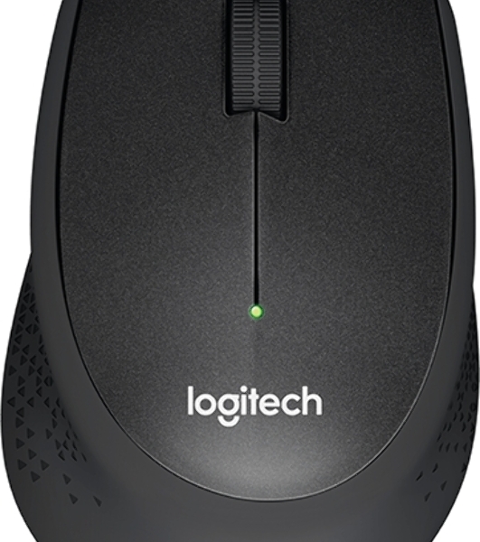 Мышь беспроводная Logitech M330 SILENT PLUS черный, 1000 dpi, радиоканал, USB, кнопки - 3