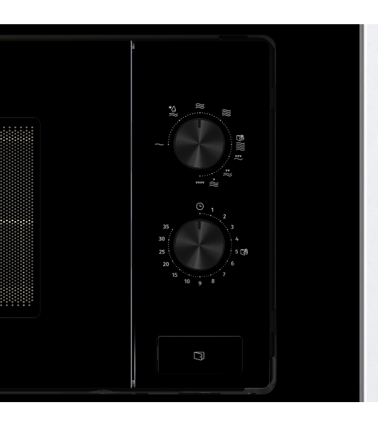 Микроволновая печь Gorenje BM201EG1BG 20 л, 800 Вт, черный (встраиваемая)