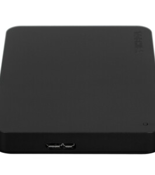 Внешний HDD 2.5' Toshiba Canvio Basics, 1TB, USB 3.2 Gen 1 Type-A, 5400 rpm, черный (аналог HDTb410EK3AA)