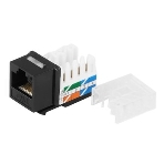 Модуль информационный Lanmaster UTP (TWT-OK45UTP/6-BK) Keystone RJ45 кат.6 черный, фото2