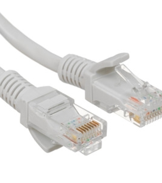 Патч-корд медный UTP Cablexpert PP10-1.5M cat.5e, 1.5м, литой, многожильный, серый