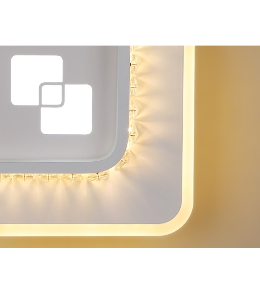 Светильник Ambrella light FA231 WH белый LED 4200K/4200K/6400K 30W 210*210*50