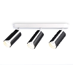 Светильник Ambrella light TN51605/3 BK/WH черный/белый GU10/3 380*60*195, фото8