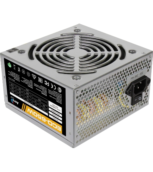 Блок питания Aerocool/Formula ECO-650W, 650Вт, 120мм, серый