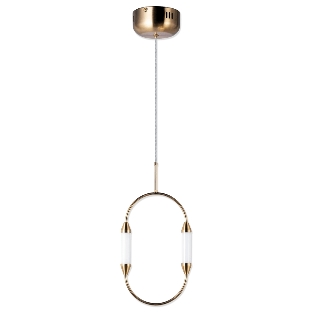 Светильник Hiper Подвес H832-0 12Вт 4000K WHITE/GOLD