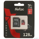 Флеш карта MicroSD card Netac P500 Extreme Pro 128Gb, retail version w/SD adapter, фото9