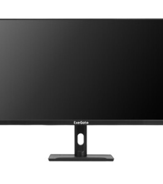 Монитор 27' ExeGate ES2707TA IPS 2560x1440, 75 Гц, 1 мс, 16:9, 250 кд/м2, 1xHDMI, 1хDP, 1x3.5 мм, черный