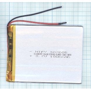 Аккумулятор Li-Pol (батарея) 3x70x85 мм 2pin 3.7V/1600mAh