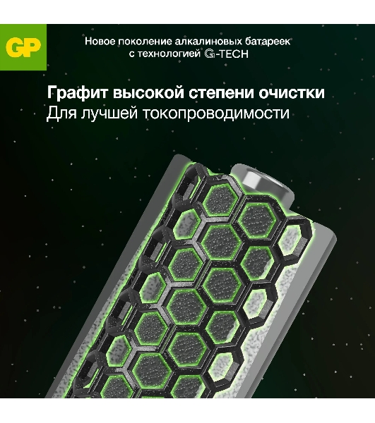 Батарея GP Super Alkaline 24AA21-2CRSWC10 AAA (10шт) спайка