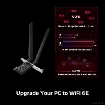 Трехдиапазонный беспроводной PCI Express-адаптер TP-Link Archer TXE72E AXE5400 Wi-Fi 6E с поддержкой Bluetooth 5.3, фото 1