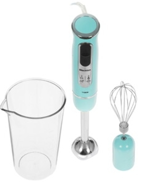 Блендер погружной Blackton Bt HB1030SS Mint blue. блендер + миксер, Мощность 1100 Вт, Режим ТУРБО