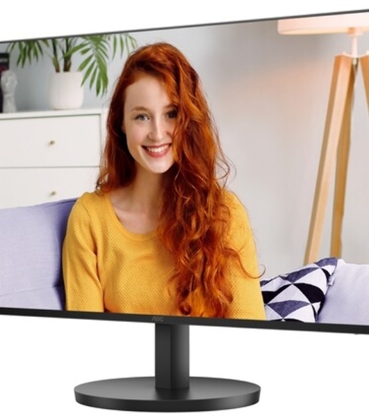 Монитор 27' AOC 27B3QA2 IPS 1920x1080, 120 Гц, 1 мс, 16:9, 250 кд/м², HDMI 1.4, DP 1.2, VGA, 3.5 Jack, динамики (2x2 Вт), черный