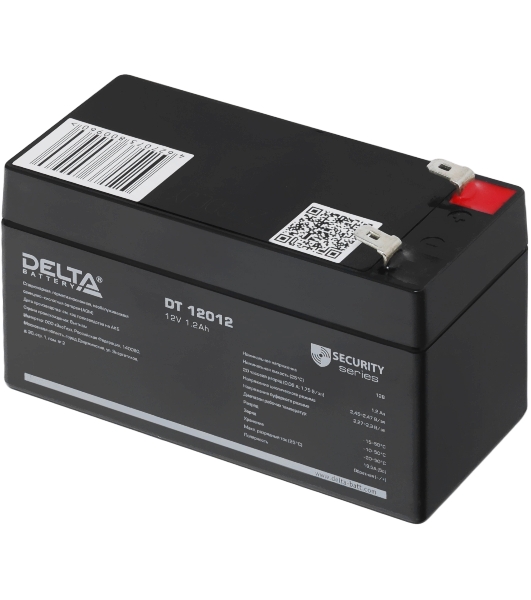 Батарея для ИБП Delta DT 12012 (12V, 1.2Ah)