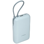 Портативный аккумулятор Xiaomi Power Bank 10000mAh (встроенный кабель) Ледяной синий GL, фото11