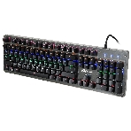 Клавиатура Oklick 970G Dark Knight проводная, USB Type-A, чёрный/серебристый, фото10