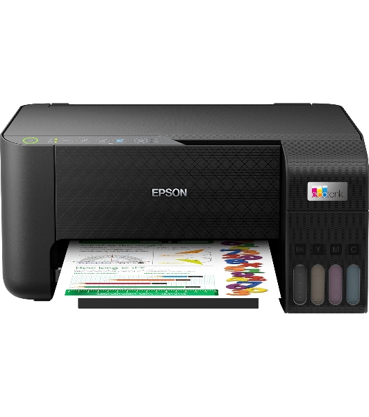 МФУ струйное Epson L3250 (C11CJ67412/C11CJ67418/C11CJ67405/C11CJ67408/C11CJ67503/C11CJ67508/C11CJ67523), A4, цветное, печ. до 33 стр/мин. (ч/б) до 15 стр/мин. (цвет), скан. до 11 стр/мин. (ч/б) 28 стр/мин. (цвет), 1440 x 5760 dpi (печать) 1200x2400dpi (скан.), USB, Wi-Fi