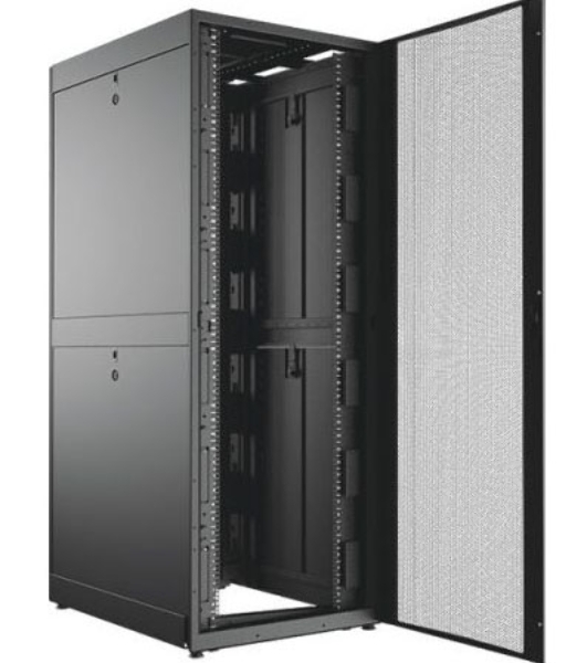 Шкаф коммутационный C3 Solutions (C3.RF4805) напольный 48U 750x1200мм пер.дв.перфор. задн.дв.перфор. 2 бок.пан. направл.под закл.гайки 1120кг черный