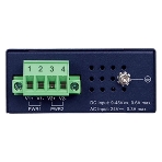 Коммутатор PLANET IGS-510TF IP30 Compact size 4-Port 10/100/1000T + 1-Port 100/1000X SFP Gigabit Ethernet Switch (-40~75 degrees C, dual 9~48V DC/24V AC), фото 1