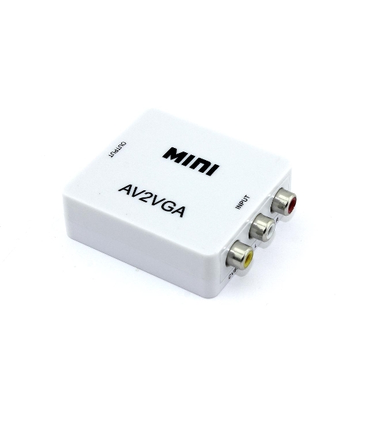 Переходник с AV (тюльпаны) на VGA