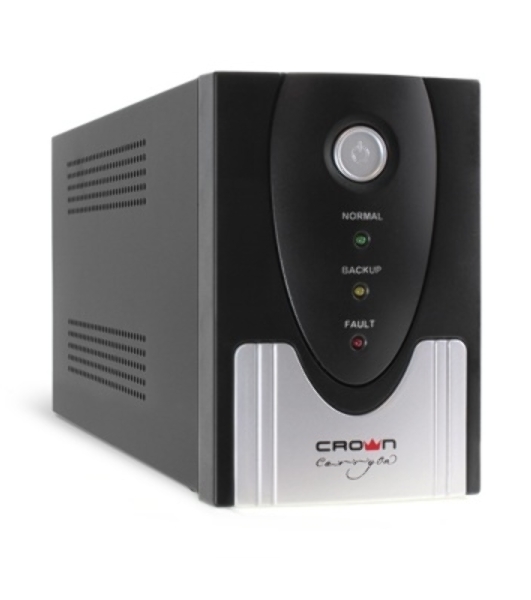 Источник бесперебойного питания Crown CMU-SP800EURO/800 ВА/450 Вт/1 х IEC 320 C13 (компьютерная), 3 х CEE 7 (евророзетка)