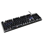 Клавиатура Oklick 970G Dark Knight проводная, USB Type-A, чёрный/серебристый, фото9