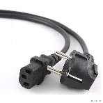 Кабель питания Cablexpert PC-186-1-1.8M, 1.8м, Schuko- C13, 3x1кв.мм, черный, с заземлением, пакет, фото8