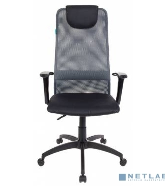 Кресло Бюрократ KB-8/DG/TW-12 TW-04 TW-12 серый, сетка