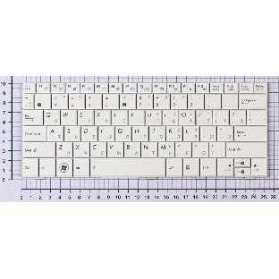Клавиатура для ноутбука Asus Eee PC 1005HA 1008HA 1001HA 1001px белая