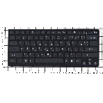 Клавиатура для ноутбука Sony Vaio VPC-CW VPCCW черная c рамкой, фото2