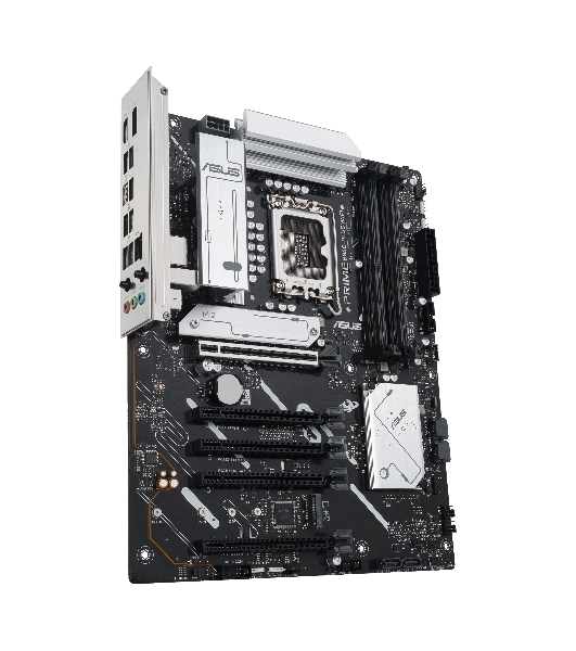 Материнская плата ASUS PRIME B860-PLUS WIFI, LGA 1851, Intel B860, 4xDDR5, 4xSATA, 2xM.2, 1xPCIe 5.0 x16, 4xPCIe 4.0 x16, 2xUSB-C, 4xUSB-A 3.2 Gen 1, 2xUSB-A 3.2 Gen 2, 1xHDMI, 1xDP, 1x2.5Gb LAN, 7.1, ATX